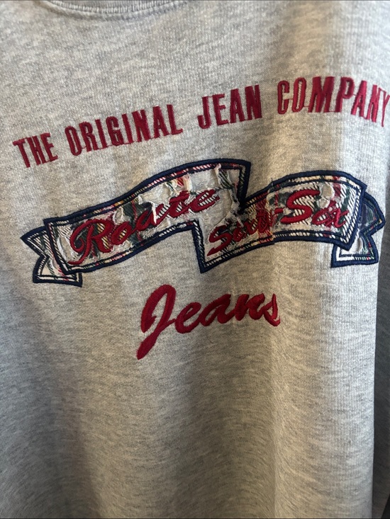 Tops - Women’s Distressed Route 66 light  Gray Crewneck Sweatshirt